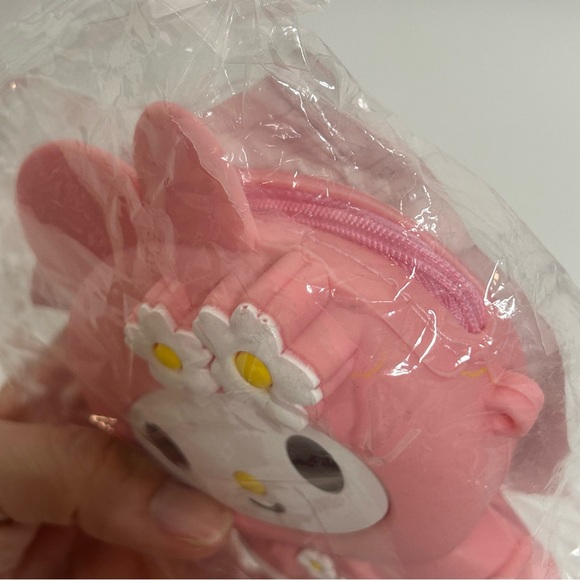 My Melody Rubber Small Coin Purse NEW - Picture 5 of 7